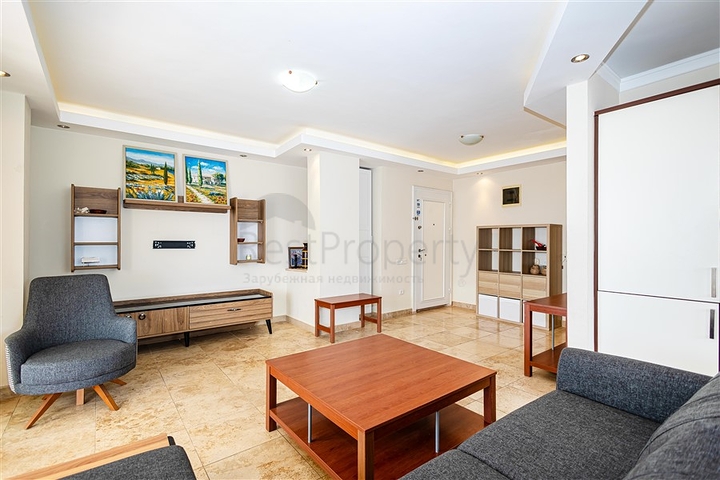Spacious 2+1 Apartment in Cikcilli, Alanya — 110 m², Near Center