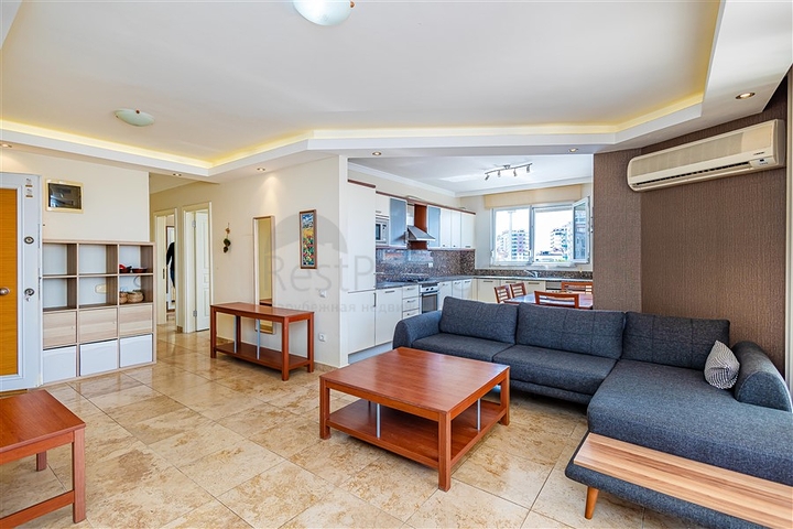 Spacious 2+1 Apartment in Cikcilli, Alanya — 110 m², Near Center