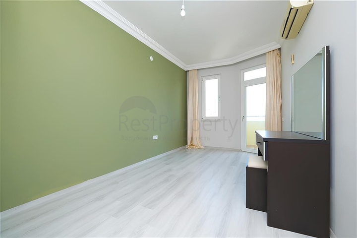 Furnished 2+1 Apartment in Cleopatra, Alanya — 700 m to the Beach