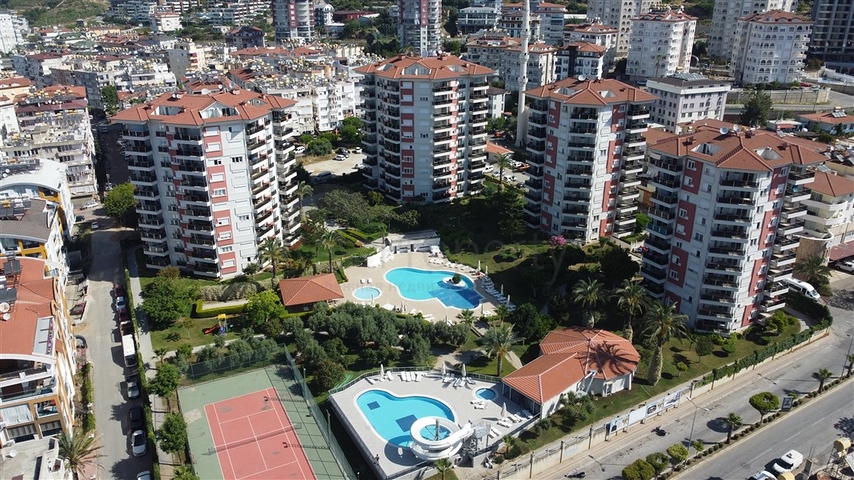 1+1 Sea-View Apartment in Cikcilli, Alanya — Fully Furnished