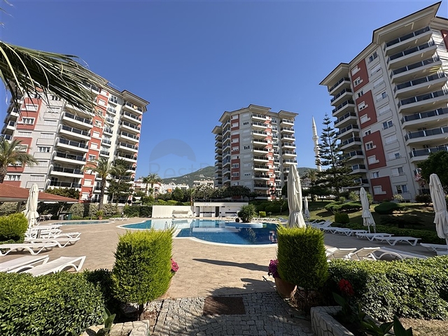1+1 Sea-View Apartment in Cikcilli, Alanya — Fully Furnished