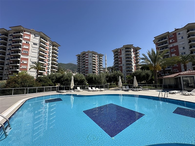 1+1 Sea-View Apartment in Cikcilli, Alanya — Fully Furnished