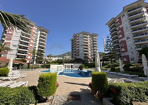 1+1 Sea-View Apartment in Cikcilli, Alanya — Fully Furnished