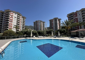 1+1 Sea-View Apartment in Cikcilli, Alanya — Fully Furnished