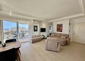 1+1 Sea-View Apartment in Cikcilli, Alanya — Fully Furnished