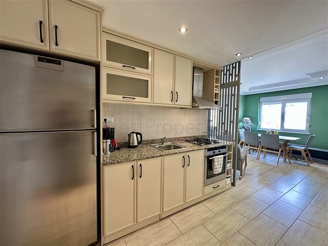 Furnished 2+1 Apartment in Oba, Alanya — 150 m from the Beach