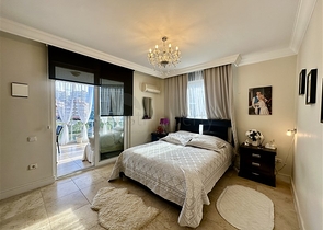 Furnished 1+1 Apartment in Cikcilli, Alanya — 700 m to the Sea