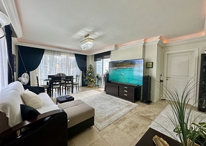 Furnished 1+1 Apartment in Cikcilli, Alanya — 700 m to the Sea