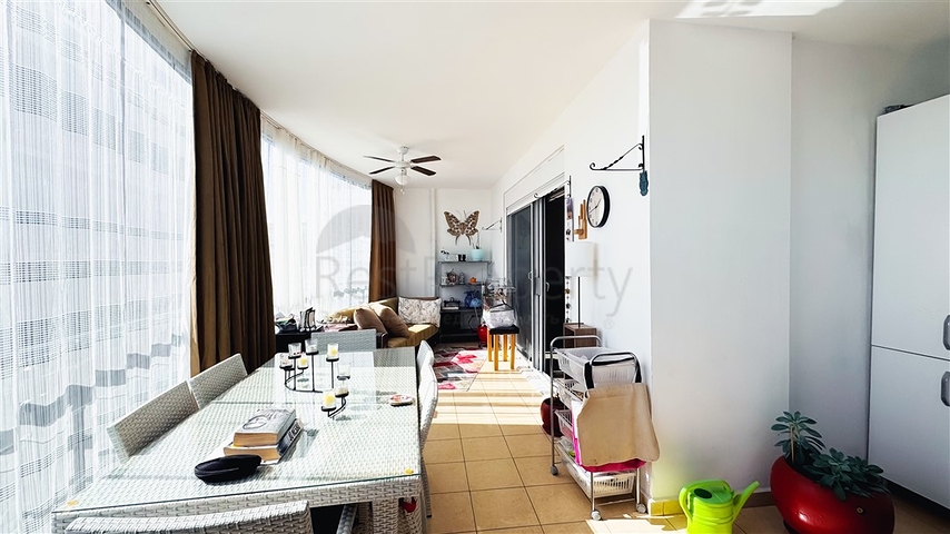 Furnished 2+1 Apartment in Alanya – Large Balcony & Rich Facilities