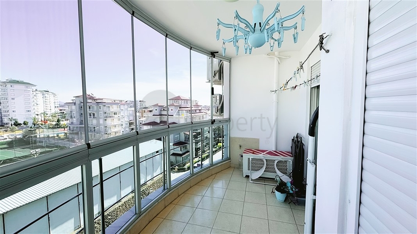 Furnished 2+1 Apartment in Alanya – Large Balcony & Rich Facilities