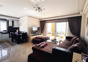 Furnished 2+1 Apartment in Alanya – Large Balcony & Rich Facilities