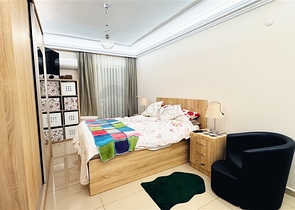 Furnished 2+1 Apartment in Alanya – Large Balcony & Rich Facilities