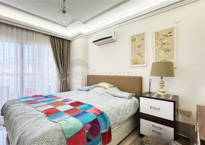 Furnished 2+1 Apartment in Alanya – Large Balcony & Rich Facilities