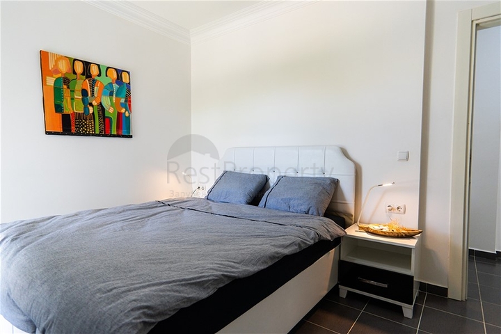 Furnished 2+1 Apartment in Oba, Alanya – Quiet Residential Area