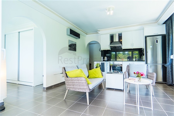 Furnished 2+1 Apartment in Oba, Alanya – Quiet Residential Area