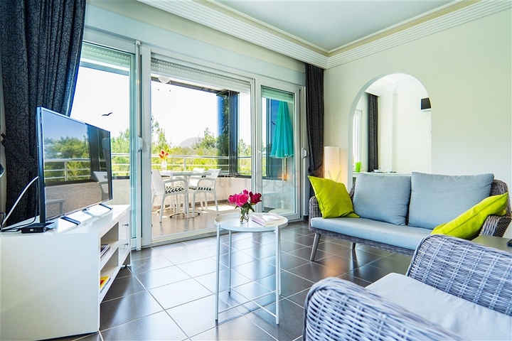 Furnished 2+1 Apartment in Oba, Alanya – Quiet Residential Area