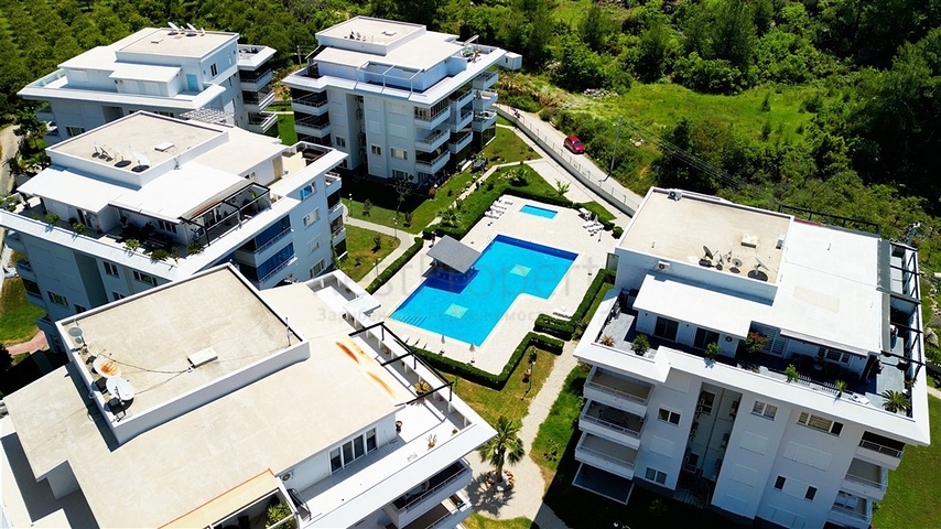 Furnished 2+1 Apartment in Oba, Alanya – Quiet Residential Area