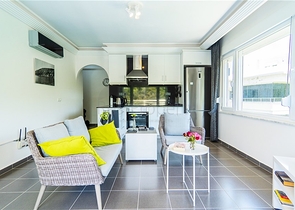 Furnished 2+1 Apartment in Oba, Alanya – Quiet Residential Area