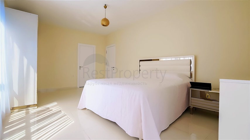 Spacious furnished 3+1 apartment with rich infrastructure in a modern residential complex