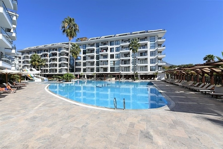 Spacious furnished 3+1 apartment with rich infrastructure in a modern residential complex