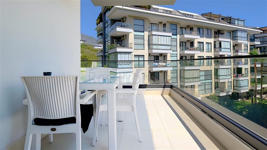 Spacious furnished 3+1 apartment with rich infrastructure in a modern residential complex