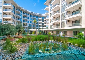 Spacious furnished 3+1 apartment with rich infrastructure in a modern residential complex