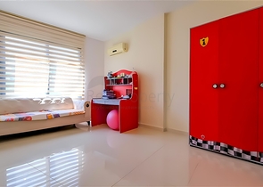 Spacious furnished 3+1 apartment with rich infrastructure in a modern residential complex