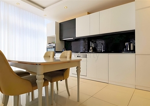 Spacious furnished 3+1 apartment with rich infrastructure in a modern residential complex