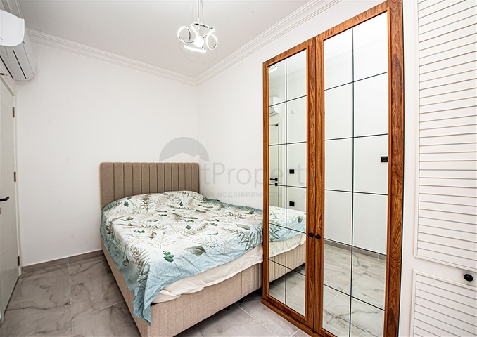 Cozy furnished 1+1 apartment in a modern complex with resort-level infrastructure