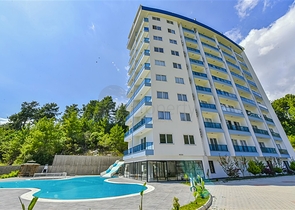 Cozy furnished 1+1 apartment in a modern complex with resort-level infrastructure