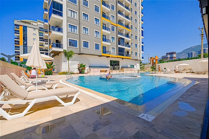 Modern 1+1 Apartment in Mahmutlar, Alanya – New 2024 Complex