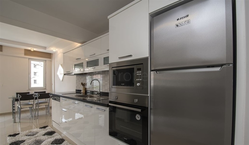 Spacious furnished 2+1 apartment 350 meters from the famous Cleopatra beach