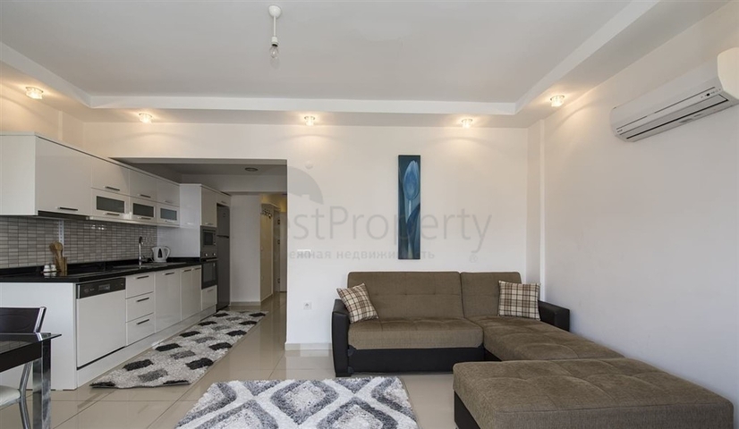 Spacious furnished 2+1 apartment 350 meters from the famous Cleopatra beach