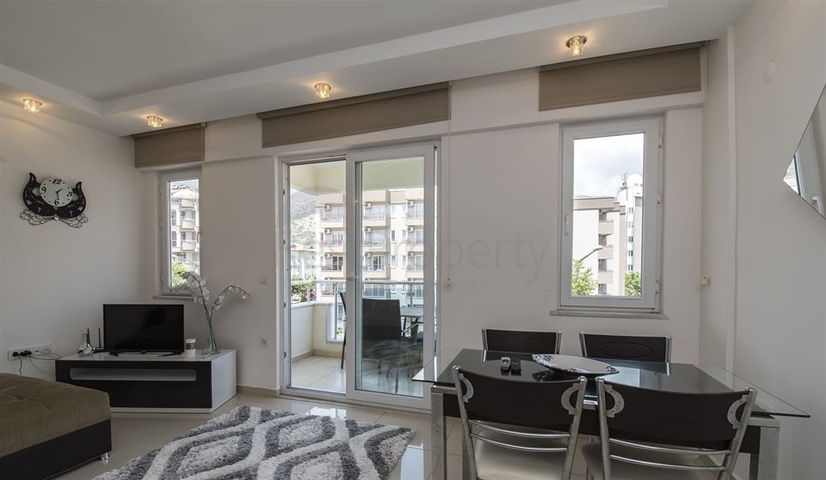 Spacious furnished 2+1 apartment 350 meters from the famous Cleopatra beach