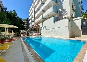 Spacious furnished 2+1 apartment 350 meters from the famous Cleopatra beach