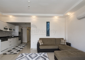 Spacious furnished 2+1 apartment 350 meters from the famous Cleopatra beach