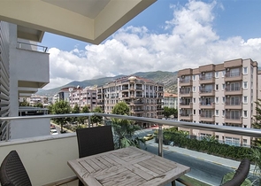 Spacious furnished 2+1 apartment 350 meters from the famous Cleopatra beach