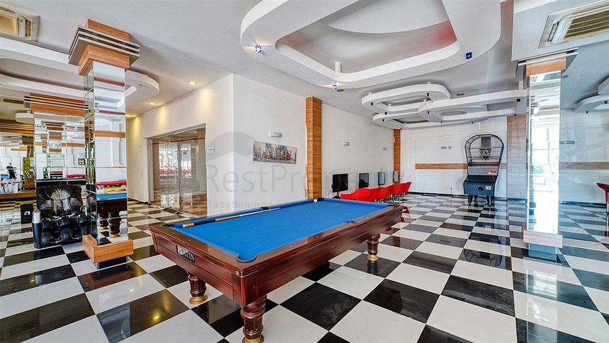 Furnished 1+1 Apartment in Cikcilli, Alanya – Rich Facilities