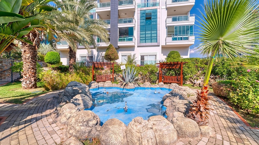 Furnished 1+1 Apartment in Cikcilli, Alanya – Rich Facilities