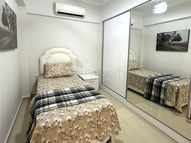 Furnished 2+1 Apartment in Alanya Cleopatra – 350 m to the Beach