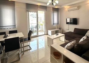 Furnished 2+1 Apartment in Alanya Cleopatra – 350 m to the Beach