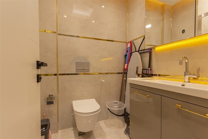 Furnished 1+1 Apartment in Mahmutlar – New 2024 Complex, 600 m Sea