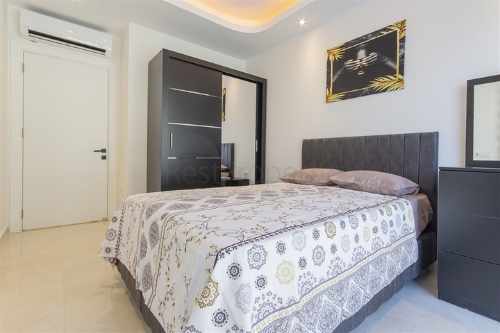 Furnished 1+1 Apartment in Mahmutlar – New 2024 Complex, 600 m Sea