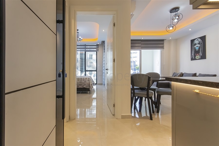 Furnished 1+1 Apartment in Mahmutlar – New 2024 Complex, 600 m Sea