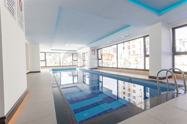 Furnished 1+1 Apartment in Mahmutlar – New 2024 Complex, 600 m Sea