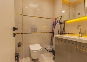 Furnished 1+1 Apartment in Mahmutlar – New 2024 Complex, 600 m Sea