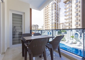 Furnished 1+1 Apartment in Mahmutlar – New 2024 Complex, 600 m Sea