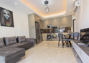 Furnished 1+1 Apartment in Mahmutlar – New 2024 Complex, 600 m Sea