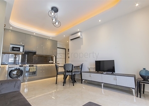 Furnished 1+1 Apartment in Mahmutlar – New 2024 Complex, 600 m Sea