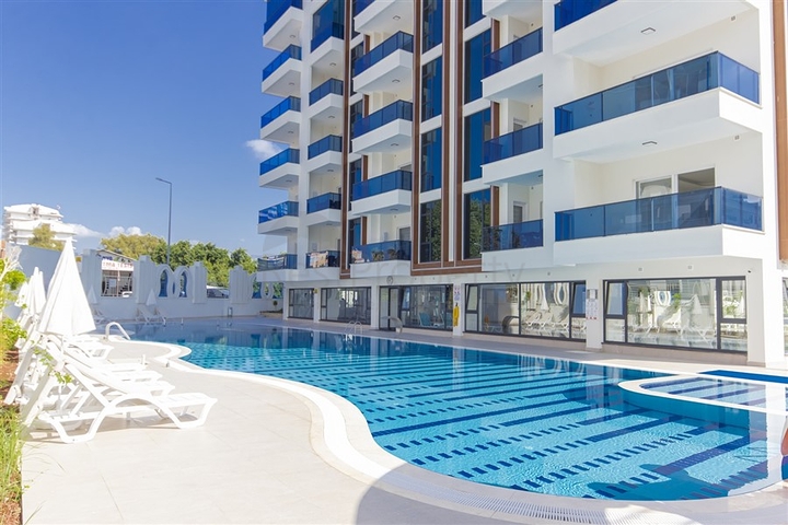 Modern 1+1 Apartment in Mahmutlar, Alanya – New 2024 Complex